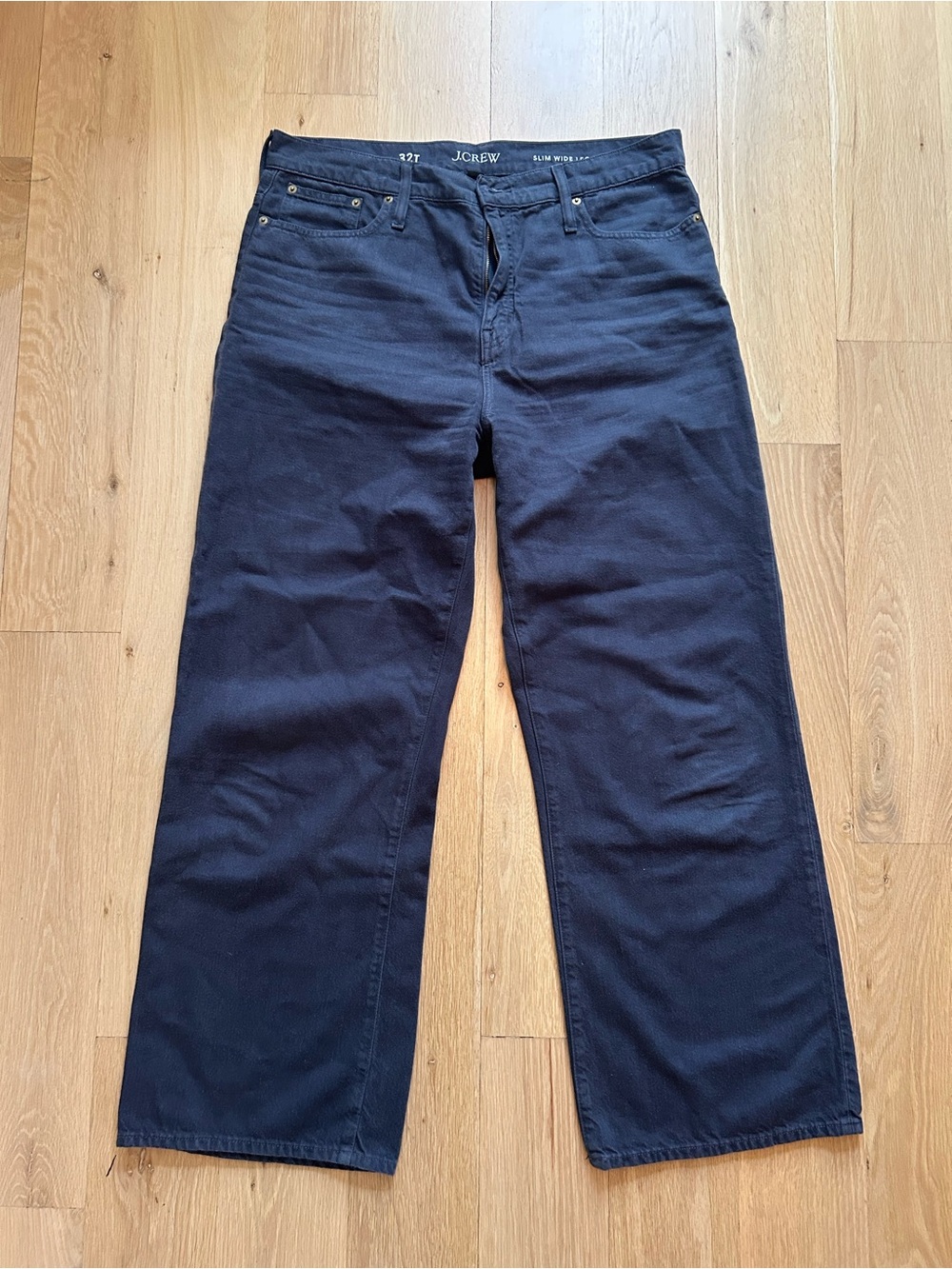J. Crew Slim wide leg Jeans
